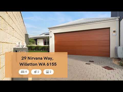 29 Nirvana Way, Willetton, WA 6155, 4部屋, 2バスルーム, House