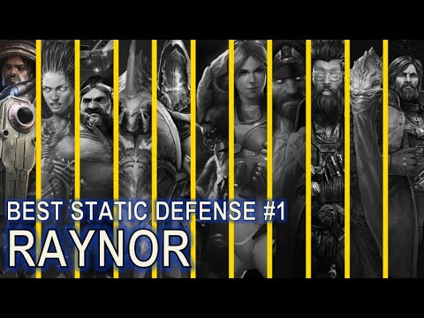 Best Static Defense #1: Raynor | Starcraft II: Co-Op