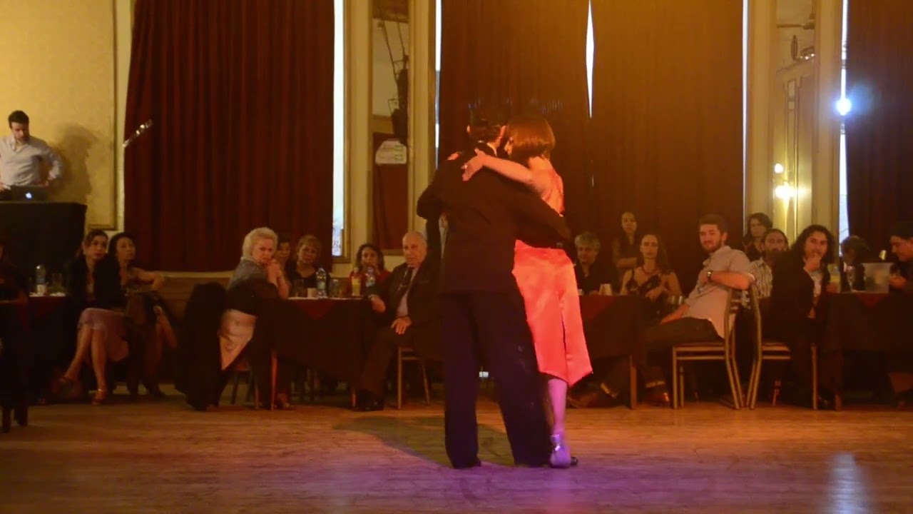 Tango.Sueño Azul. Gustavo Rosas.Demo con Gisela Natoli en Los Zucca Octubre.2015.Buenos Aires.ARG.