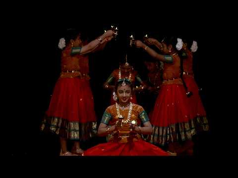 Deepam Dance by SDN Uma & Janani batch kids - Sridevi Nrithyalaya - Bharathanatyam Dance