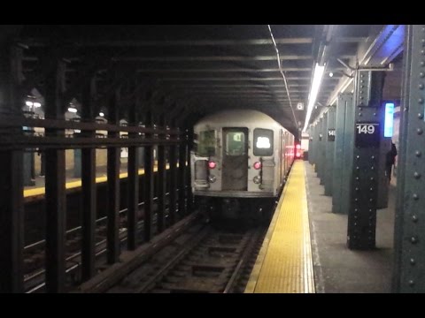 IND Subway: Not In Service R62 (3) Train Bypassing @ 149th Street-Grand Concourse