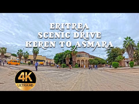 Eritrea-4K - Scenic Drive Keren To Asmara With Music 🇪🇷