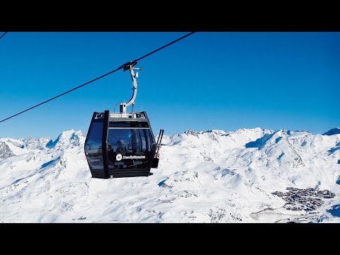 LEITNER in France - the GD10 POINTE DE LA MASSE in Les Trois Vallées