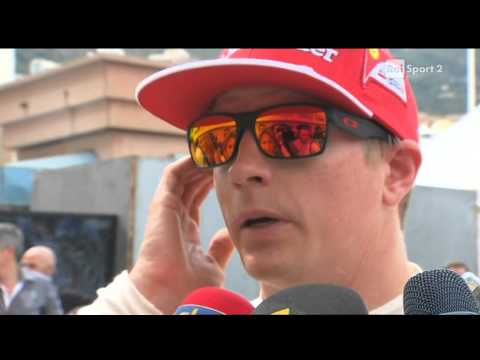 Monaco, Kimi post race interview Raisport - 25/05/2014