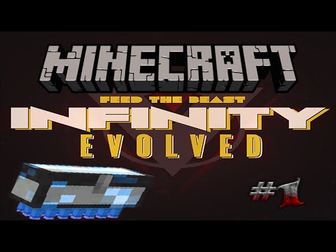 FTB Infinity Evolved - Episode 1: Super-charged Luggage!
