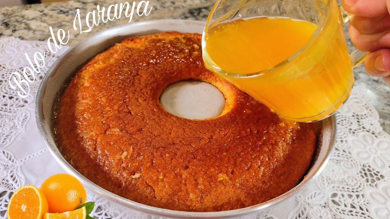 Se é um BOLO DE LARANJA úmido e FOFINHO que vc procura, ACHOU
