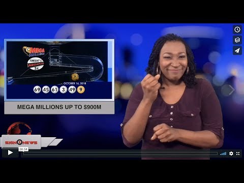 Mega Millions up to $900M (ASL - 10.17.18)