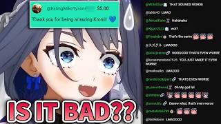Kronii Tries to Censor This Legend's Name but She Made it Worse Instead