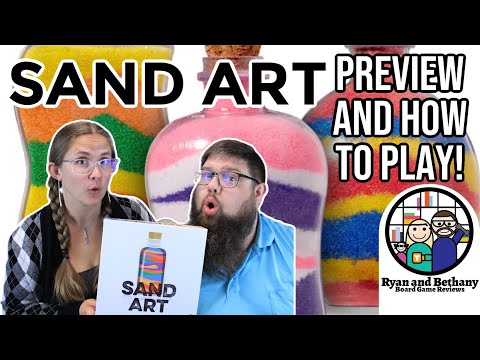 Ryan and Bethany preview Sand Art!