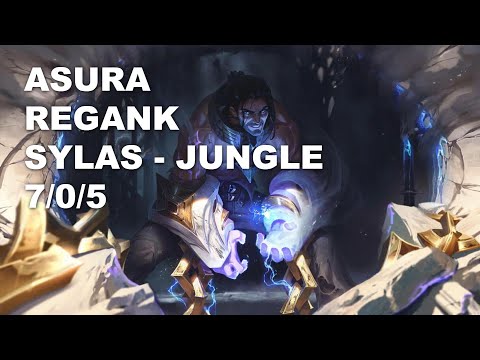Asura ReGank Jungle Sylas vs Elise - KR Challenger Rank Game 10.7