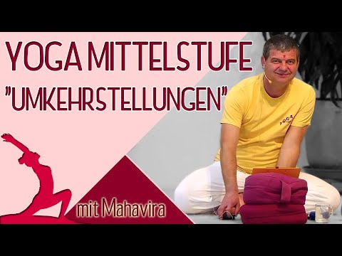 Mittelstufe "Umkehrstellungen" mit Mahavira - Yoga Vidya Ashram Live - 16:15 Uhr 10.05.2021