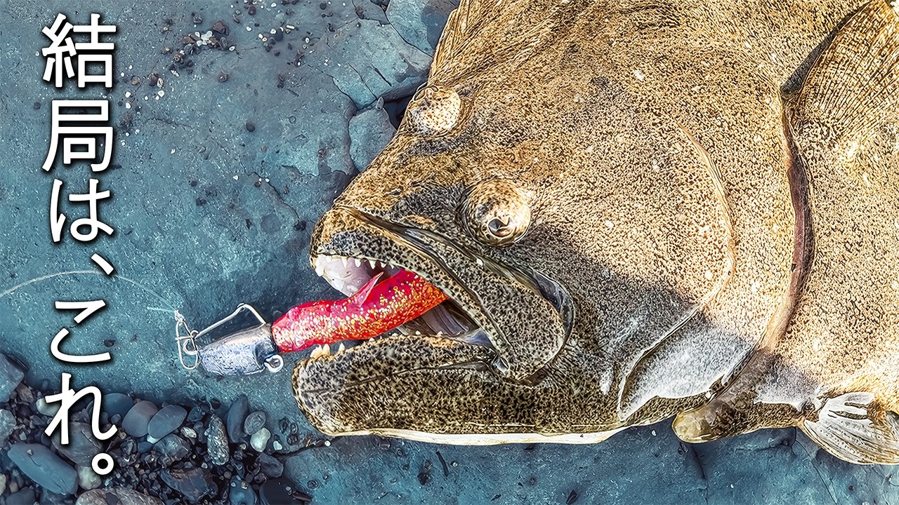 釣具屋の店員には悪いが、ヒラメはこの「地味なワーム」だけでいい。