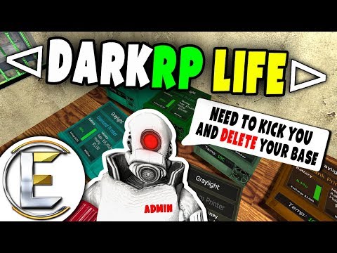 ADMIN DELETES MY BASE! - GMOD DarkRP Life (EP 9) Become rich with money printers
