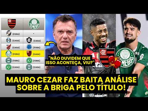MAURO CEZAR: “Se o FLAMENGO GANHAR HOJE, só VAI PERDER O TÍTULO se…” OLHA essa ANÁLISE!