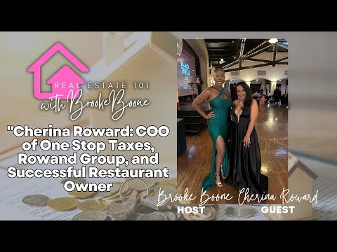 "Cherina Roward: COO of One Stop Taxes, Rowand Group, and Fat Tuesday and Fat Jesse's