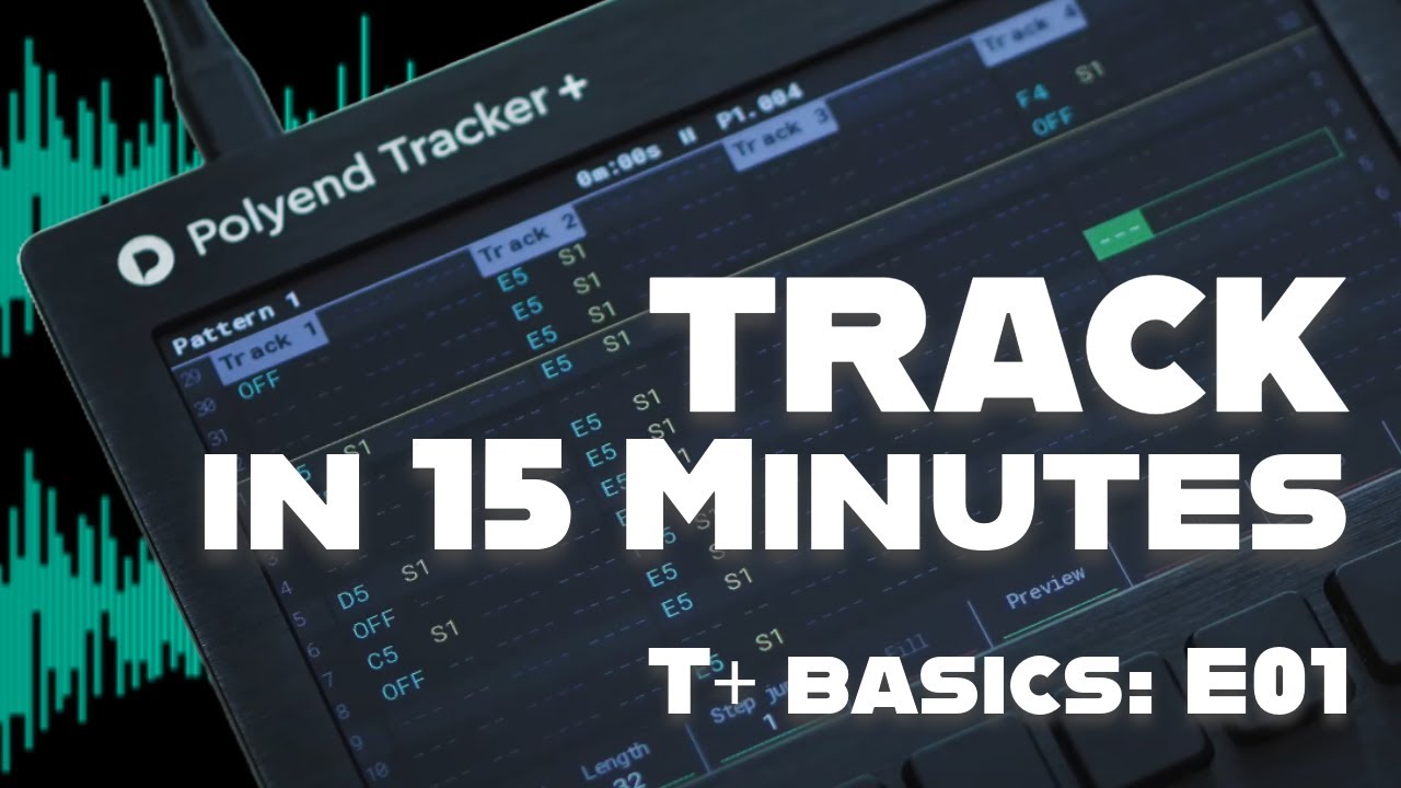 Polyend TRACKER+ Standalone Audio Workstation