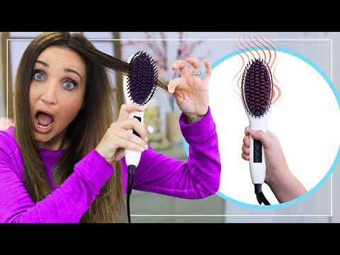 Do Hair Straightening Brushes Really Work? | Fab or Fail | Cute Girls Hairstyles