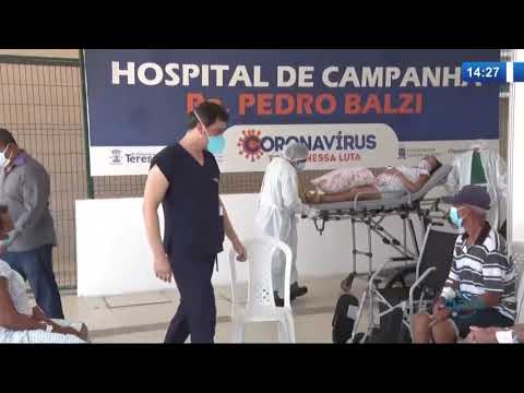 Prefeito Firmino Filho visita Hospital de Campanha da UFPI que recebeu 800 pacientes 20 10 2020