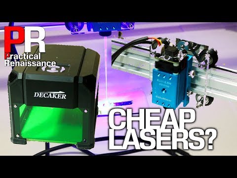 Comparing inexpensive Laser engravers: the Decaker...