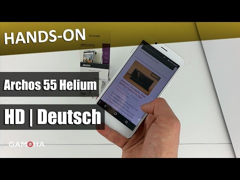 Archos: 55 Helium Smartphone [Deutsch] [HD] [HandsOn]