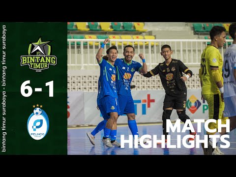 HIGHLIGHTS PERTANDINGAN : BINTANG TIMUR SURABAYA 6 x 1 PELINDO FC