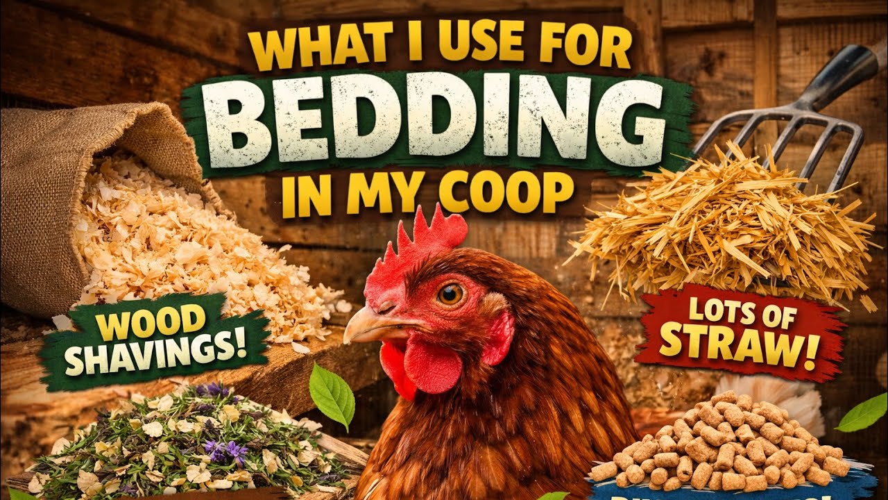 Chicken Coop Bedding: Why I Use Hay and Pine Shavings for a Healthy Flock