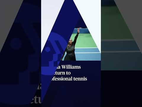 Serena Williams to return to professional tennis