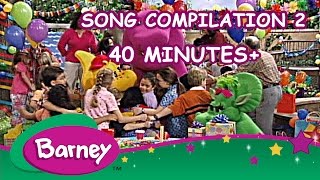 Barney - Song Compilation 2 (40+ Minutes!)