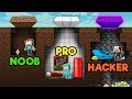 Minecraft - NOOB PRO HACKER - Secret Underground Base!