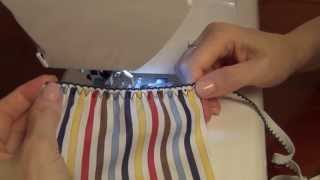 Резинка вместо пояса: как шить - Видео онлайн