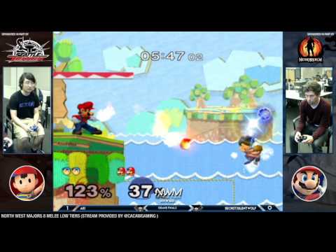 NWM 8 Low Tiers GF - Secret|Silent Wolf(Mario) Vs. Aki(Ness)