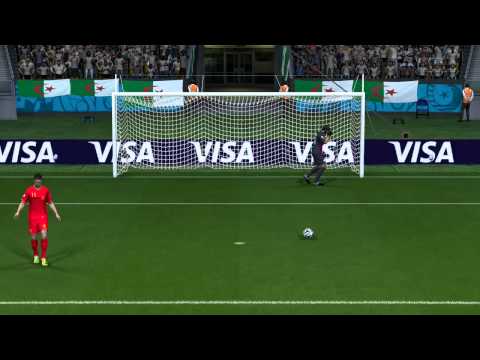 world cup match #15 BELGIUM V ALGERIA penalties!!!