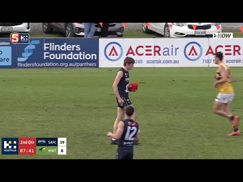South's Ryan Borlace takes spectacular mark - Rd 18 Hostplus SANFL Snapshot