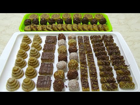 8 vrsta posnih sitnih kolača od jedne smese