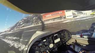 preview picture of video 'VFR Innsbruck - Zell am See, Katana DA20'