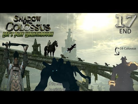 Shadow Of The Colossus | Let's Play Walkthrough | 16th Colossus + Ending