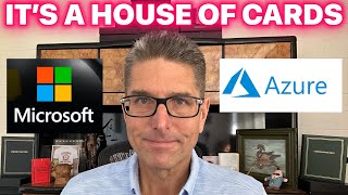 MICROSOFT FALLS 12% ON EXCESS AI CAPITAL EXPENDITURES AS THE HOUSE OF CARDS IS STARTING TO COLLAPSE