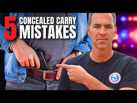 5 Concealed Carry Mistakes That Could Put You in Jail