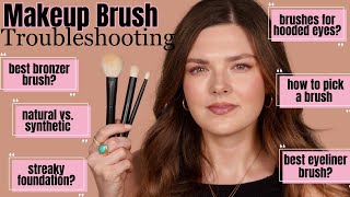 Makeup Brush Basics GRWM! Favorite Bronzer Brush, Hooded Eye Tips & Tricks, & more! ✨