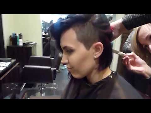 Extreme Rock Chick Undercut Makeover  For Only U