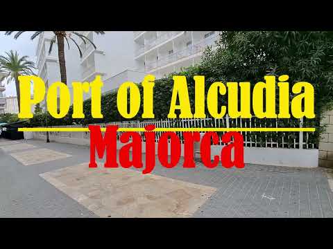 МАЙОРКА | Город Порт-де-Алькудия | Балеарские острова, Испания, 2025