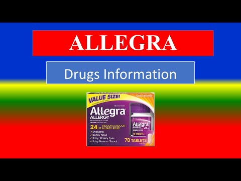 ALLEGRA -   Generic Name , Brand Names,  How to use, Precautions, Side Effects