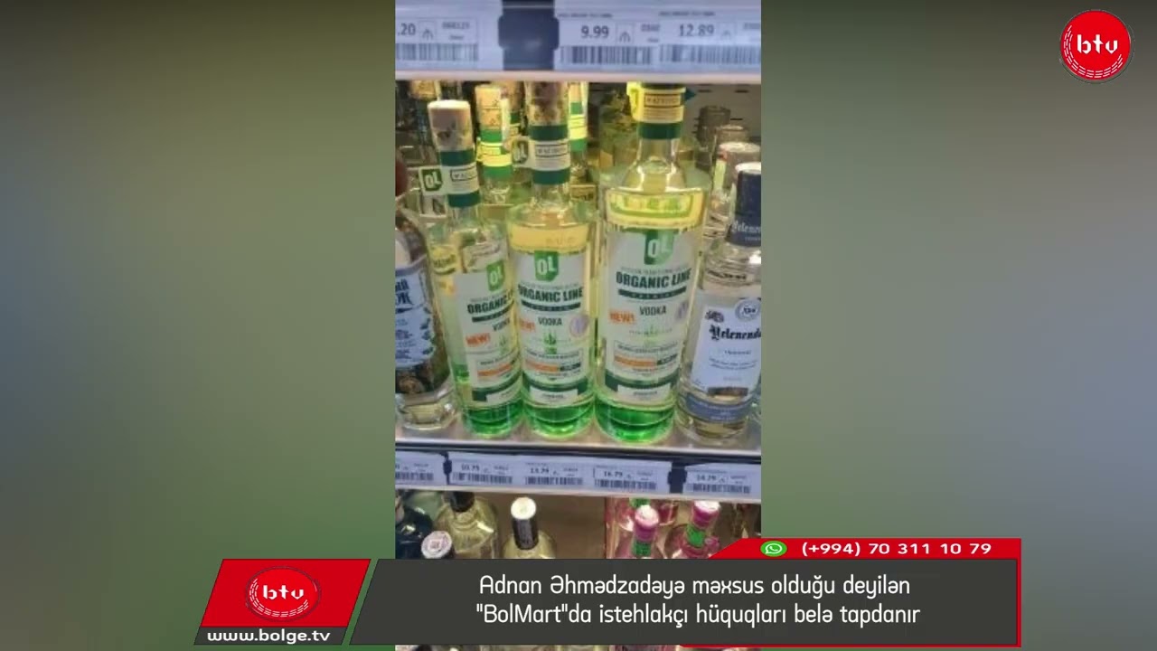 Adnan Əhmədzadəyə məxsus olduğu deyilən "BolMart"da istehlakçı hüquqları belə tapdanır