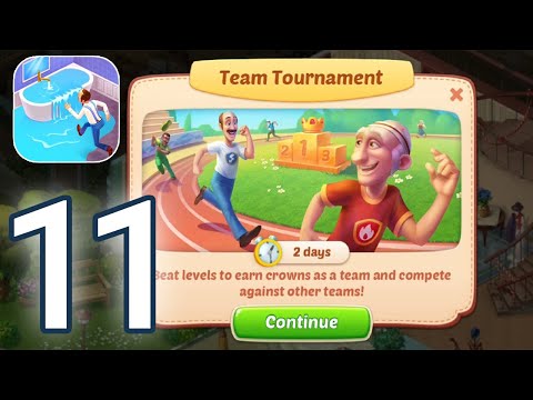 Homescapes - Gameplay Walkthrough Part 11 - Day 3 Level 35 - 38 Completed (iOS, Android)