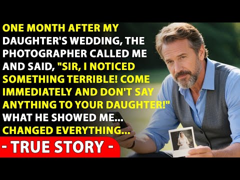 The Photographer Called Me And Said He Had Noticed Something Very Disturbing In The Wedding Photos.