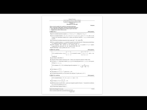 Simulare Bacalaureat 2023 - Mate-Info