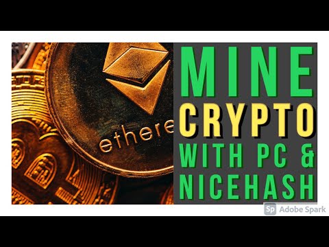 【Crypto】How to Mine Crypto on PC with NiceHash Quickminer