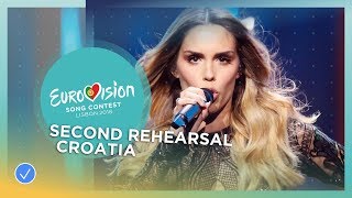 Franka - Crazy - Exclusive Rehearsal Clip - Croatia - Eurovision 2018