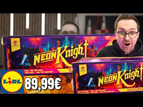 €89.99 XXL Fireworks Bundle from Lidl 💥 | NEON KNIGHT from Albert 🔥