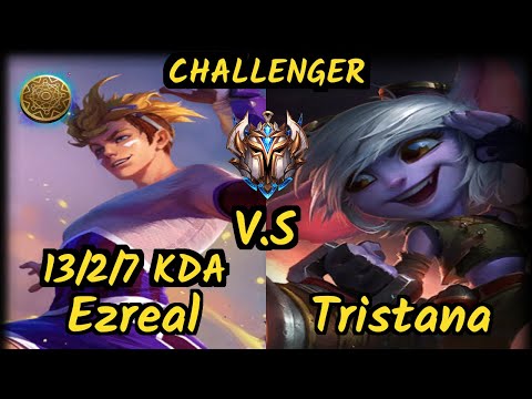 GGS Deftly (EZREAL) vs TRISTANA - 13/2/7 KDA BOTTOM ADC CHALLENGER GAMEPLAY - NA